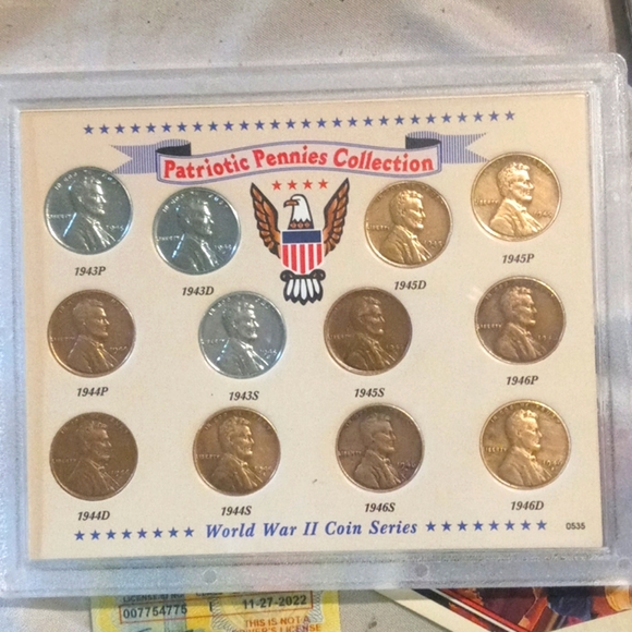 Patriotic Pennies Collection/WW2 Coin Series - Picture 1 of 5